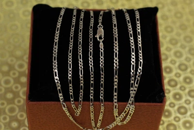 Цепь Xuping Jewelry фигаро 60 см 2 мм серебристая