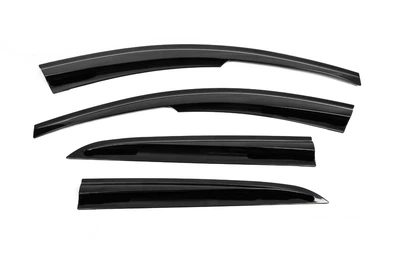 Ветровики (4 шт, Sunplex Sport) для Renault Symbol 2008-2013 гг