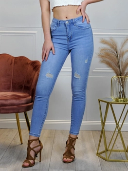 Spodnie jeansowe Merribel Olha XL Jasnogranatowe (5907621631314)