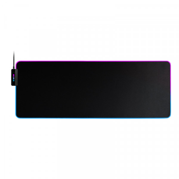 Игровая поверхность Chieftec Chieftronic HALO MP-800-ARGB 800x300x4мм с подсветкой черная