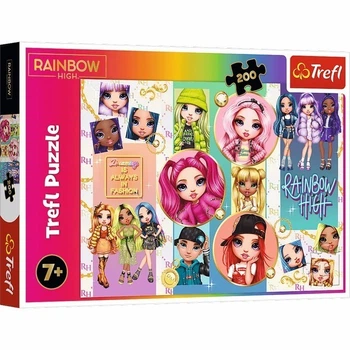 Пазл Trefl Rainbow high 200 ел 13289