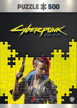 Puzzle Good Loot Cyberpunk 2077 Female V 500 elementów (5908305231455)