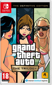 Игры на Nintendo Switch серии Grand Theft Auto (GTA) купить