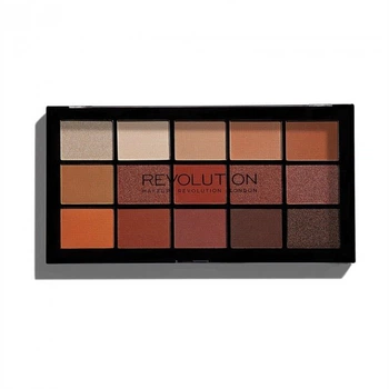 Палетка теней для век, 15 оттенков Makeup Revolution Iconic Fever Re-loaded 15 гр (5057566014496)