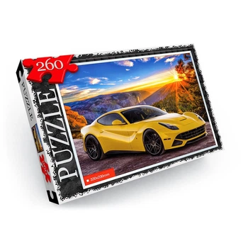 Пазл детский "Феррари" Danko Toys C260-12-15, 260 элементов