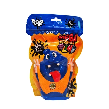 Лизун-антистресс "Mega Stretch Slime" SLM-12-01U 500 гр Оранжевый