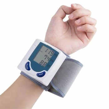 Цифровий автоматичний тонометр Blood Pressure Monitor для вимірювання артеріального тиску та пульсу