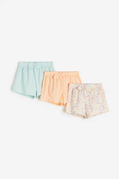 Шорти 3шт Квітковий принт H&M 86см (40093160)