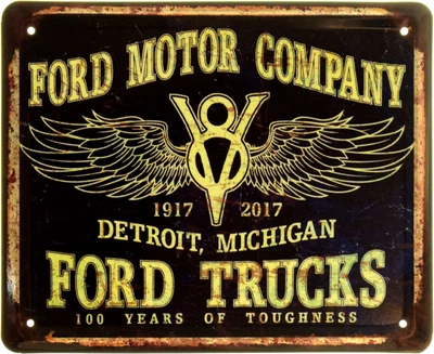 Металлическая табличка "Ford Motor Company. Ford Truck" (ms-103941)