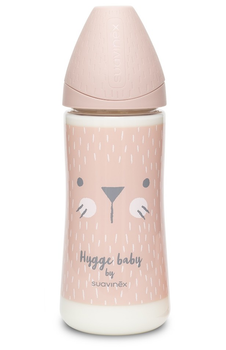 Пляшечка для годування Suavinex Hygge Затишні історії 360 мл, pink