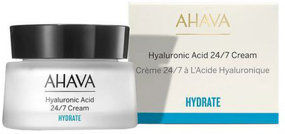 Krem do twarzy Ahava Hyaluronic Acid 24/7 Cream 50 ml (697045162017)