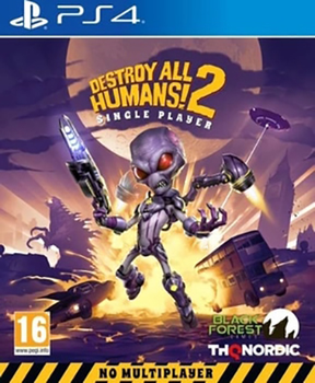 Гра Destroy All Humans! 2 Reprobed Single Player для PS4 (Blu-ray диск) (9120080079787)