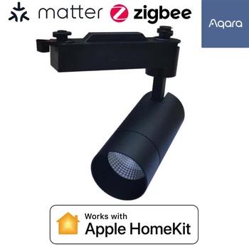 Трековий світильник Aqara ZigBee HomeKit Spotlight Jiawen Z018 9W (чорний)