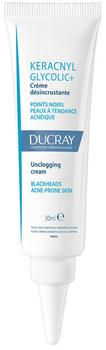 Крем для обличчя Ducray Keracnyl Glycolic+ Descaling Cream 30 мл (3282779323543)