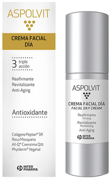 Krem do twarzy Interpharma Aspolvit Platinium Facial Cream 30 ml (8470001746771)