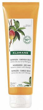 Krem do włosów Klorane Mango Leave-In Cream 125 ml (3282770141023)