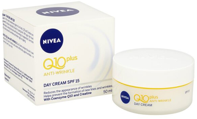 Крем для обличчя Nivea Q10 Plus Anti Wrinkle Day Cream SPF15 50 мл (4005900079626)