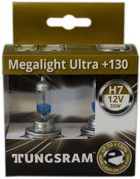 GENERAL ELECTRIC H7 12V 55W MEGALIGHT ULTRA +200