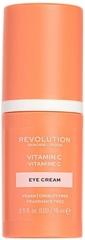 Крем для шкіри навколо очейRevolution Make Up Vitamin C Eye Cream 15 мл (5057566263573)