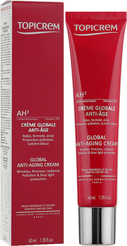 Крем для обличчя Topicrem AH3 Global Anti-Aging Cream 40 мл (3700281704037)