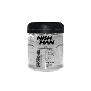 Гель для бритья Nishman №6 Easy Shave Shaving Gel (Прозрачный) 750мл в банке