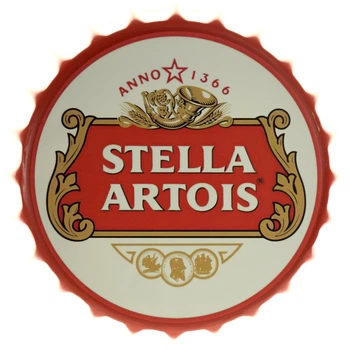 Металлическая табличка "Stella Artois Logo" (ms-001683)