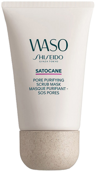 Kremowa maska do twarzy Shiseido Waso Satocane Pore Purifying Scrub Mask 80 ml (768614178811)