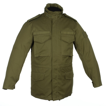 Куртка тактическая Brotherhood M65 хаки олива демисезонна с пропиткой 48-50/182-188