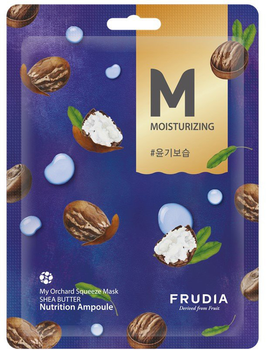 Тканинна маска для обличчя Frudia My Orchard Squeeze Mask Shea Butter 20 мл (8803348040194)