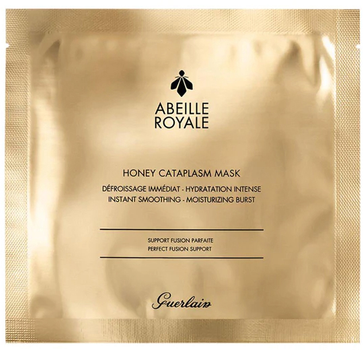 Тканинна маска для обличчя Guerlain Abeille Royale Mascarilla Honey Cataplasm 4 x 28 мл (3346470610583)