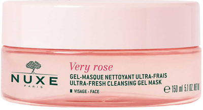 Гелева маска для обличчя Nuxe Very Rose Ultra-Fresh Cleansing Gel Mask 150 мл (3264680022081)