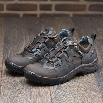 Тактические коричневые демисезонные кроссовки размер 35
