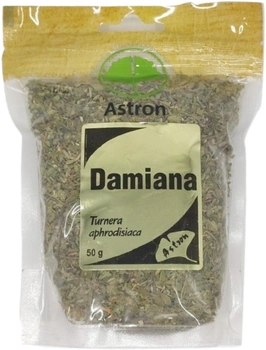 Чай Astron Лист Дамиана 50 г сушеных листьев (5905279764194)