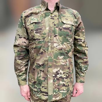 Армейская тактическая рубашка Yakeda Мультикам XL