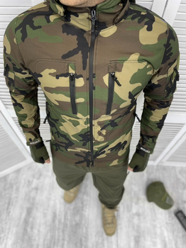 Куртка армейский софтшел fozzy мультикам S
