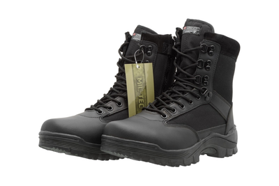 Черевики Mil-Tec Tactical boots black на блискавці Німеччина 46