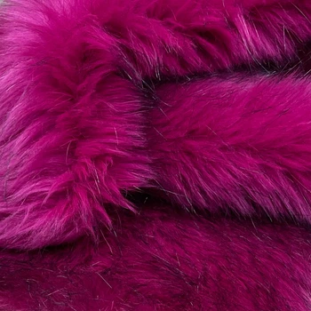 Мех искусственный Песец малиновый (Китай), пог. м.