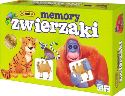 Іграшка Adamigo Memory Mini тварини (5902410007189)