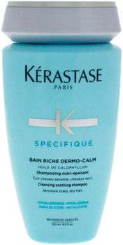 Szampon Kérastase Spécifique Bain Riche Dermo-Calm dla wrażliwej skóry głowy i suchych włosów 250 ml (3474636397396)
