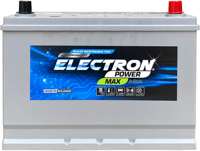 Автомобильный аккумулятор Electron POWER MAX 100 А/час ASIA Ев (-/+) 850 EN 305 x 173 x 225 мм (PM 600 032 085 SMF)
