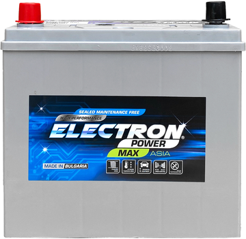 Автомобильный аккумулятор Electron POWER MAX 50 А/час ASIA (+/-) ТК 420 EN 237 x 127 x 227 мм (PM 550 055 042 SMF)