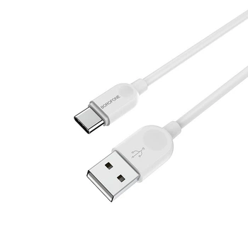 Кабель Borofone BX14 LinkJet for Type-C 2.4A/1m white