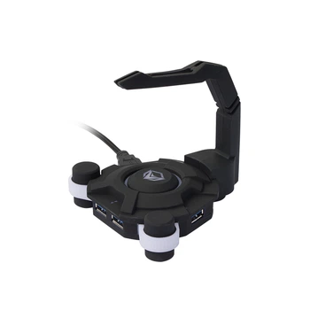Тримач проводу миші MeeTion Mouse Bungee Stand Wire Cord Cable Holder black