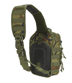 Тактична сумка-рюкзак Brandit-Wea US Cooper sling medium(8036-10-OS) woodland