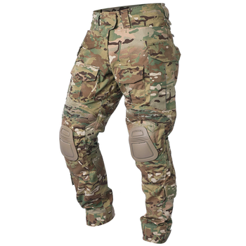 Тактичні демісезонні військові штани IDOGEAR G3 Multicam з наколінниками 2XL Мультикам IDG207899077-3