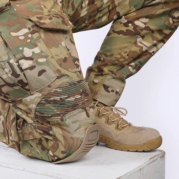 Тактичні демісезонні військові штани IDOGEAR G3 Multicam з наколінниками M Мультикам IDG207899077