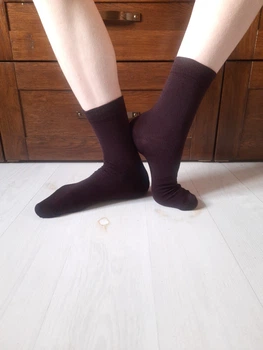 Термоноски Merino Wool. Носки из шерсти мериноса 90%. Размер 29 (42-44). Баклажановые. Классические