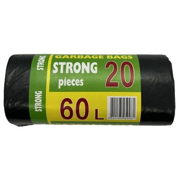 Упаковка пакетів для сміття Strong 60 л 20 шт. / 20 шт.