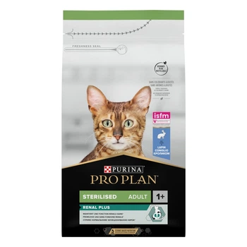 Сухий корм для котів Pro Plan Sterilised Adult Renal Plus 1,5 кг - кролик
