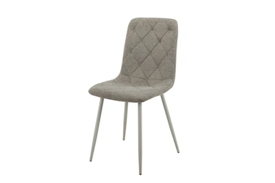 Стул для кухни N-41 Vetro Mebel Серый (металл/ткань рогожка) (N-41-rogozhka-grey/ grey)